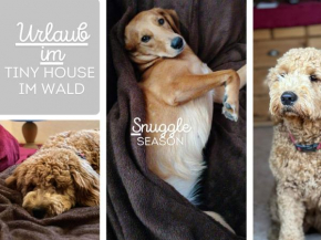 Hundeurlaub im Tiny House im Wald